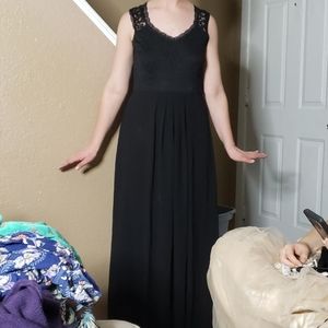 Black prom dress